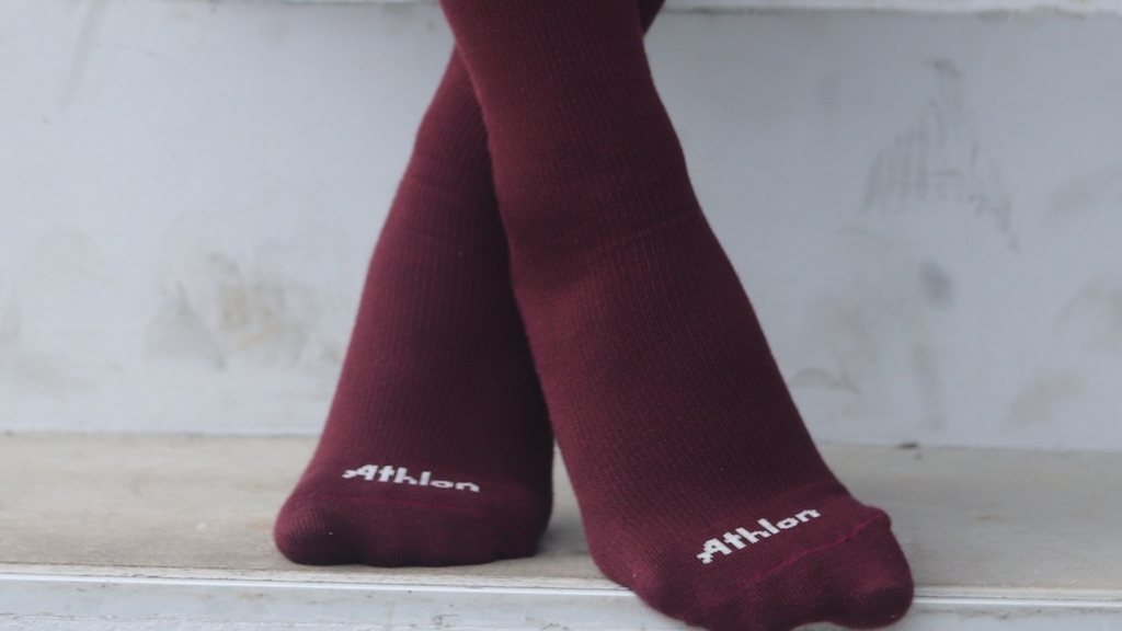 Media de Compresión base de bambú CB Vino